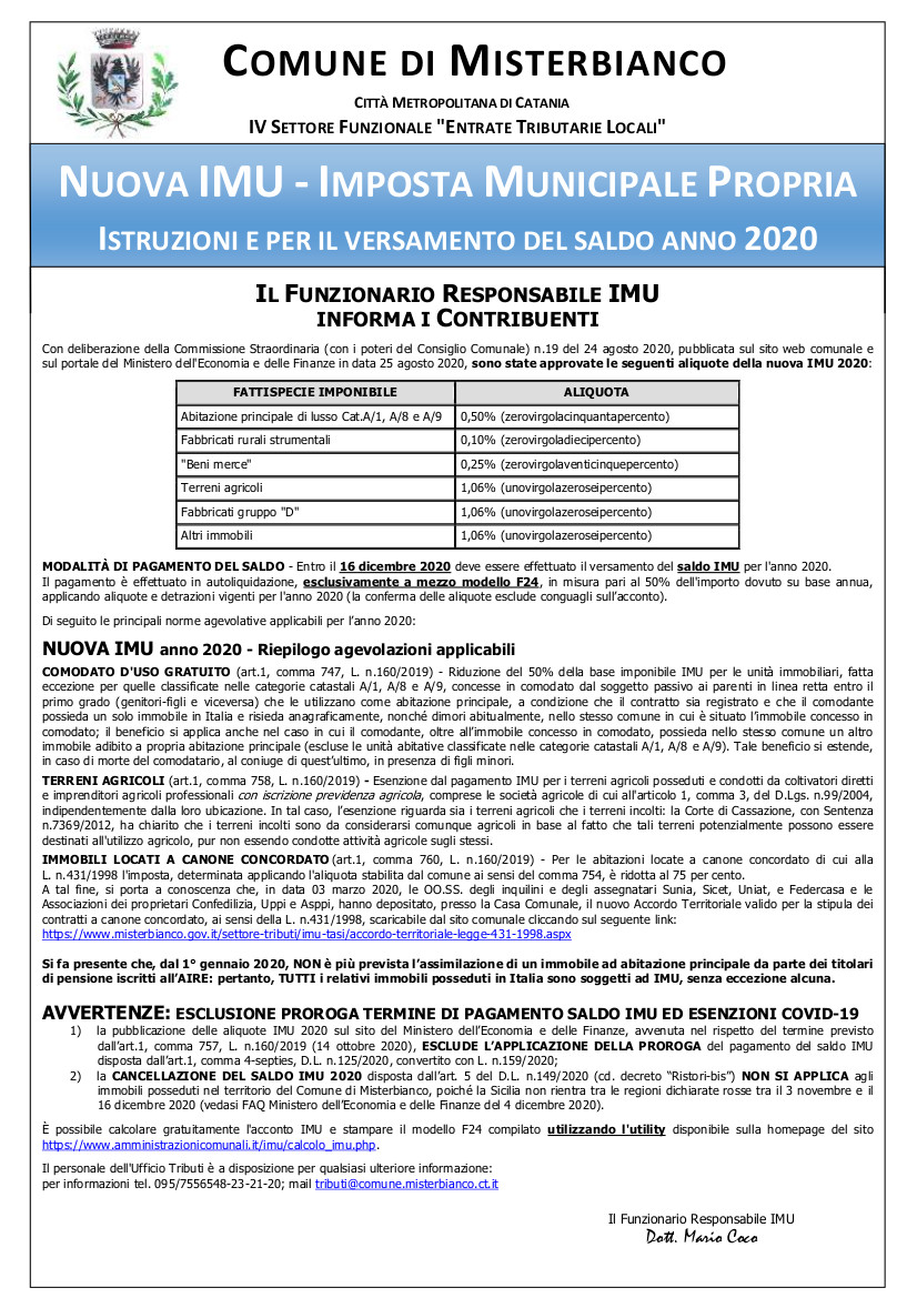 Imu Saldo 2020